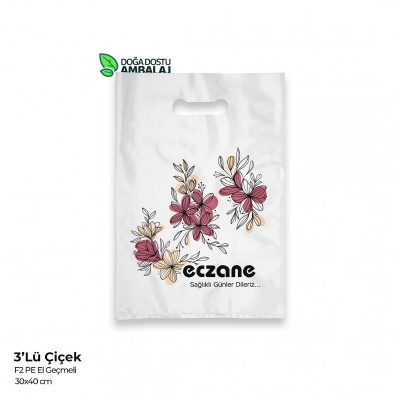Büyük Boy Eczane Poşeti 30x40cm (25kg.)
