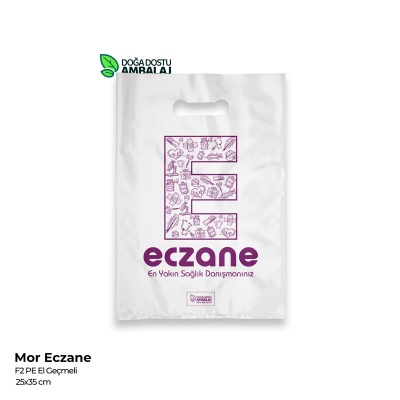 Mor Eczane Poşeti 25x35cm (10kg.)