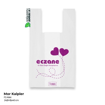 Orta Boy Eczane Poşeti 27x45cm (25kg.)